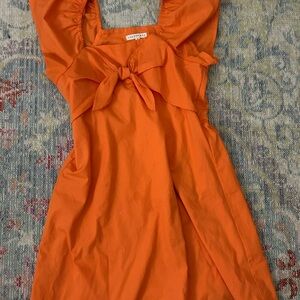 Copper Key Orange Kids Dress